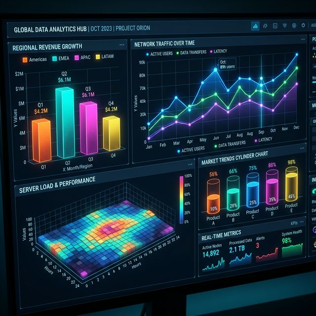Data Platforms, Dashboards, and Reporting